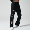 Custom Vintage Micro Flare Pants | Pattern Print | Knitted Blended Fabric | OEM/ODM Service