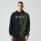 Custom Oversized Patchwork Graphic Hoodie | Letter Printing | Patchwork Fabric | OEM & ODM