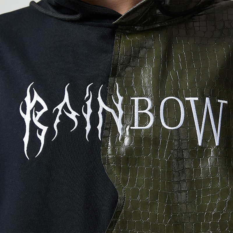 Custom Patchwork Hoodies