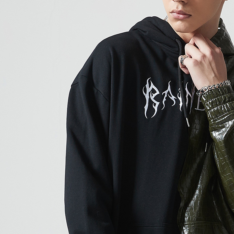 Custom Patchwork Hoodies