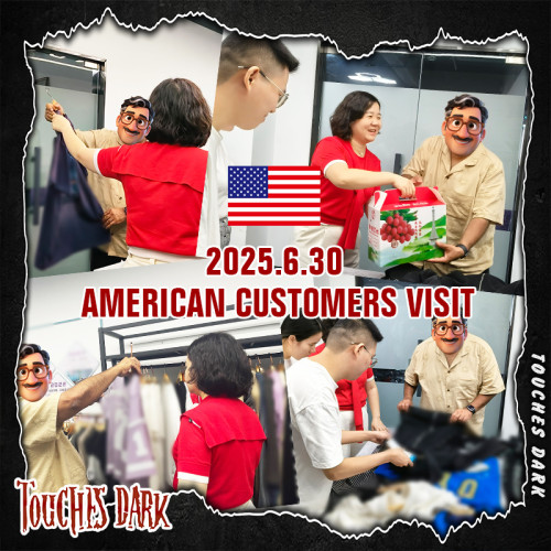 Long-term US Partner Visits Touches Dark to Discuss Autumn/Winter New Product Development