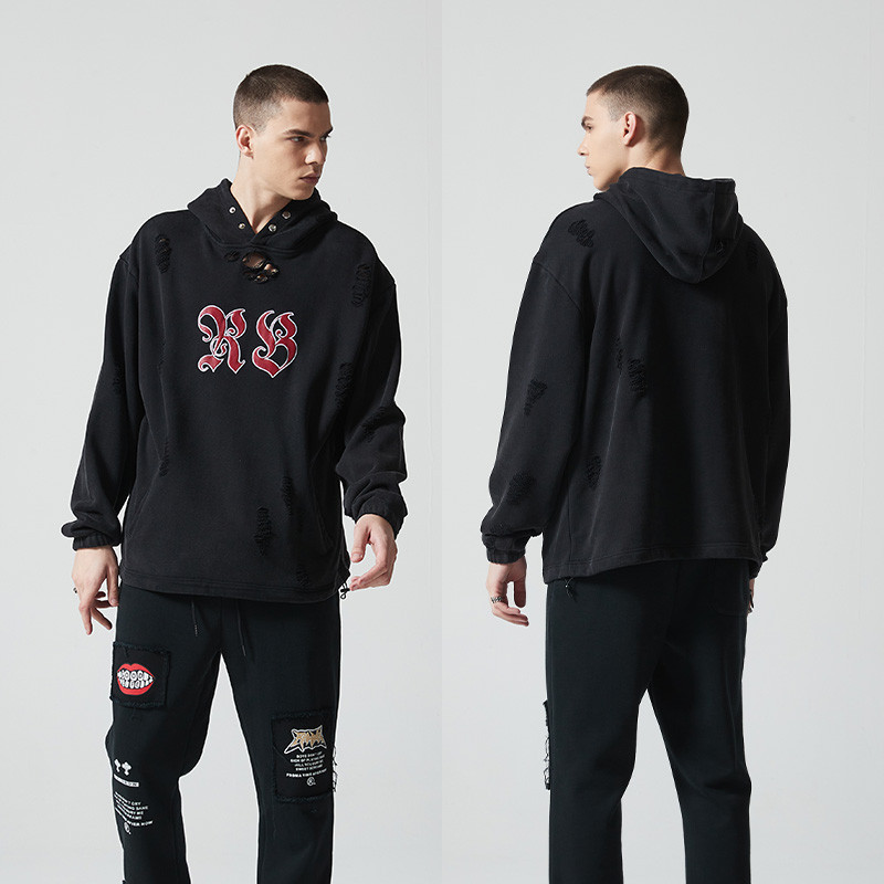 Custom Washed Oversized Hoodies