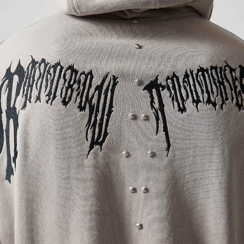 Custom Oversized Full Zip Hoodie