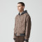 Custom Oversized Cropped Zip Up Hoodie | Fake Two-Piece Design | 420G Blended Fabrics | OEM/ODM