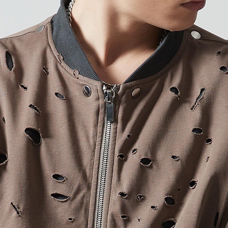 Custom Oversized Cropped Zip Up Hoodie