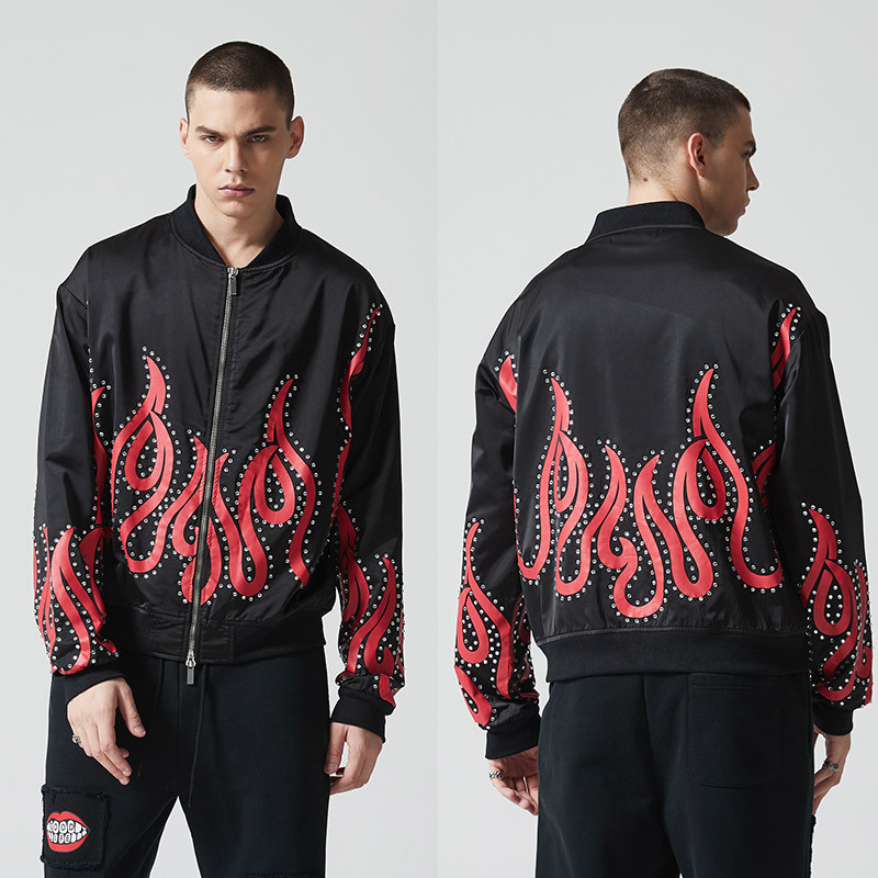 Custom Vintage Oversized Baseball Jacket
