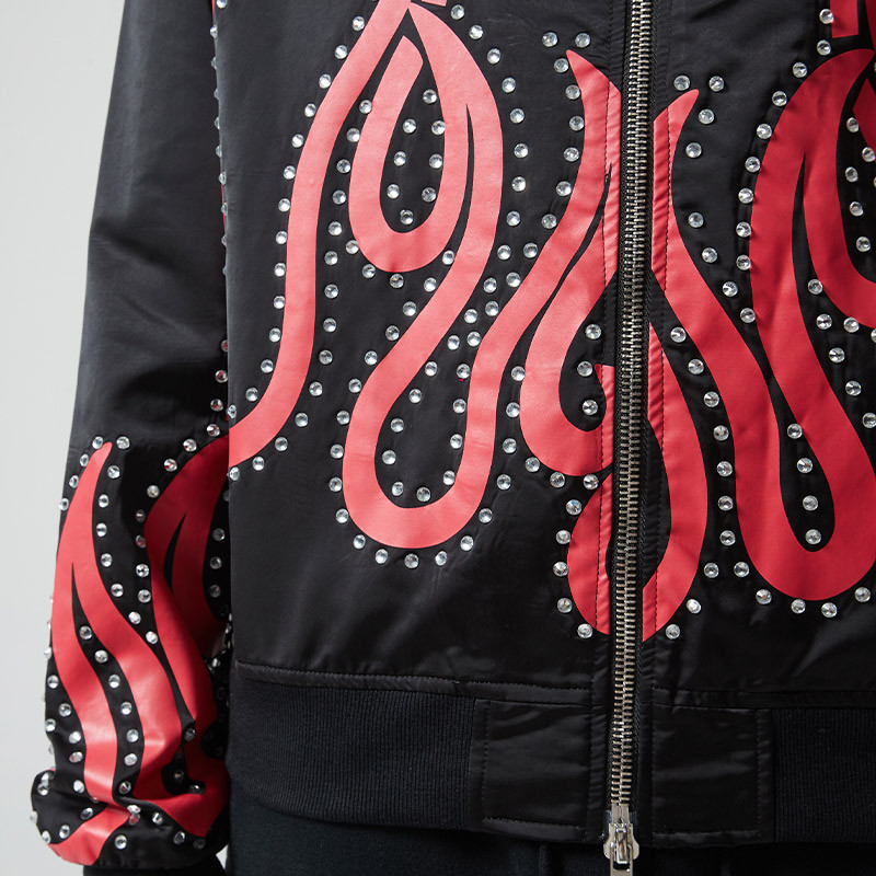 Custom Vintage Oversized Baseball Jacket