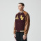 Custom Vintage Embroidery Baseball Jacket | Lettered Print | Patchwork Fabric | Support OEM/ODM