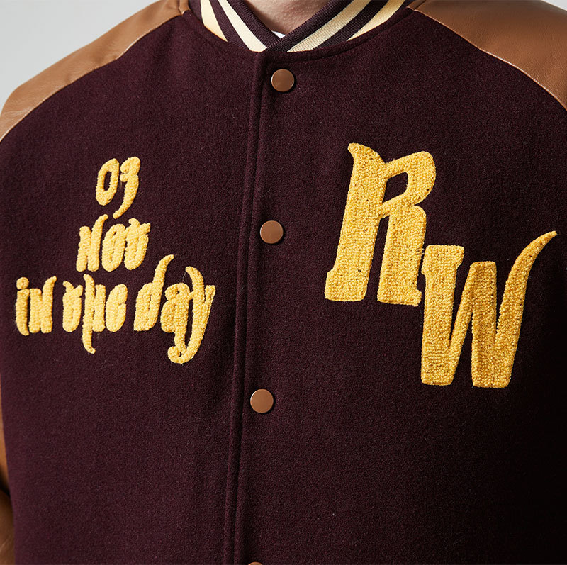 Custom Vintage Embroidery Baseball Jacket