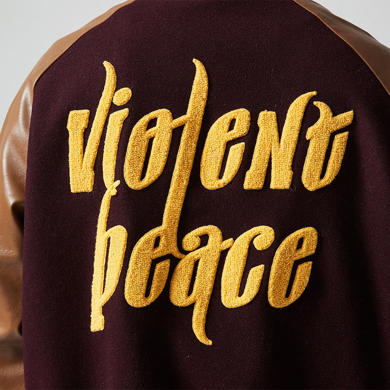 Custom Vintage Embroidery Baseball Jacket