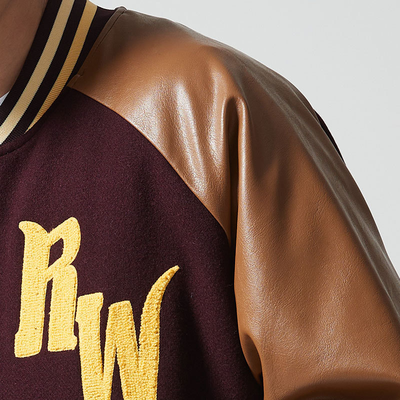 Custom Vintage Embroidery Baseball Jacket