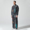 Custom Vintage Washed Denim Jacket & Jeans Set | Letter Print  | Denim (Stripe) Fabric | OEM & ODM