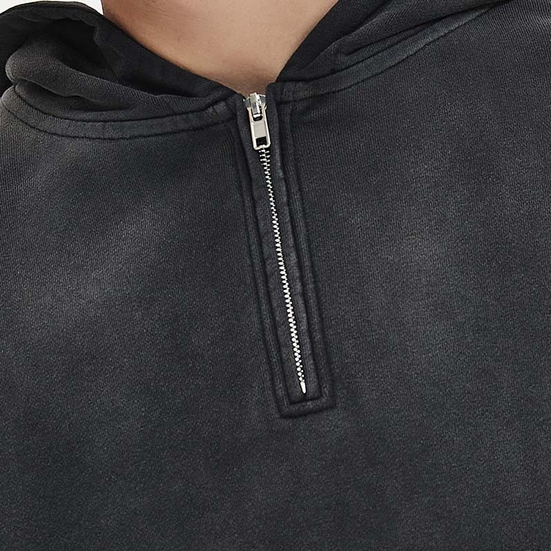 Custom Oversized Half Zip Hoodie