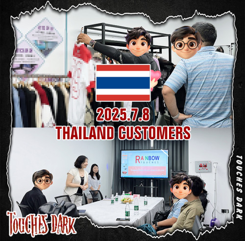 Customer Visit for Touches Dark: Street Sports Brand from Thailand