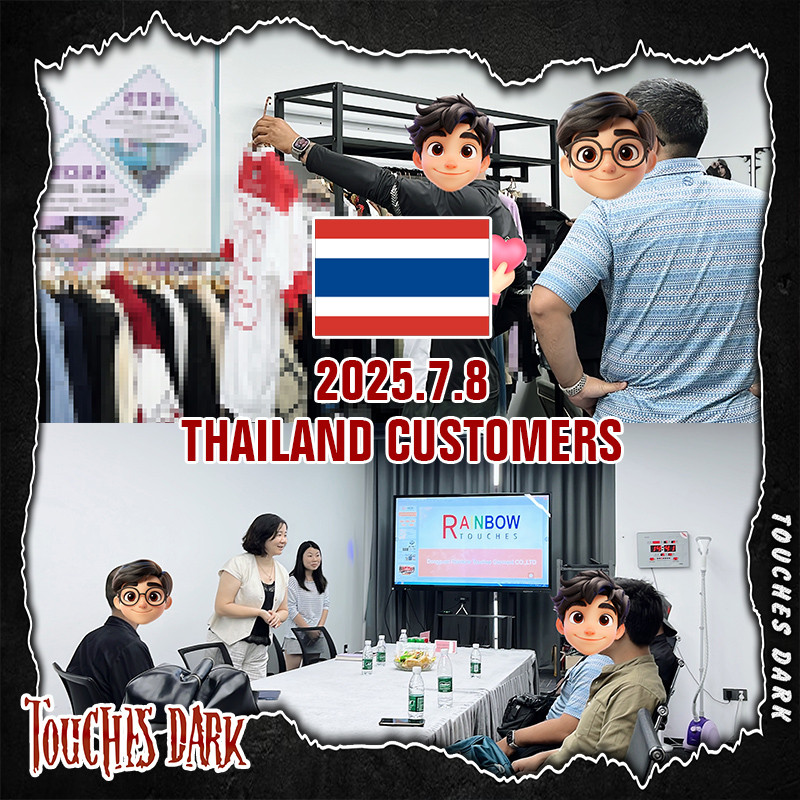 Customer Visit for Touches Dark: Street Sports Brand from Thailand