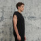 Custom Oversized Embroidery Sleeveless Hoodie | Skull Printed | 250G Cotton Fabrics | OEM/ODM