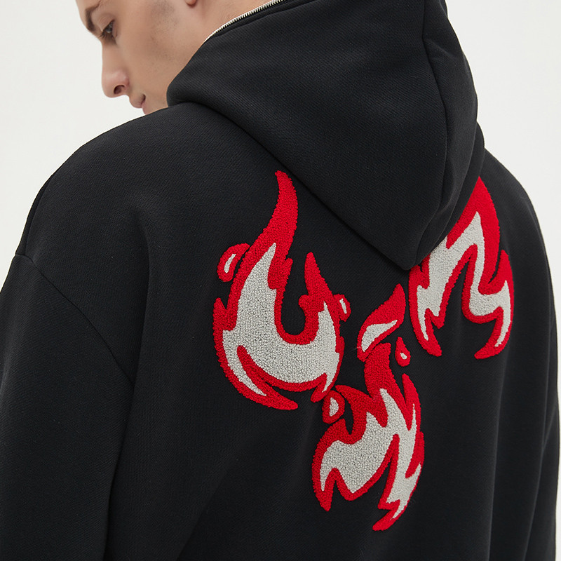 Custom Embroidered Zip Up Hoodies