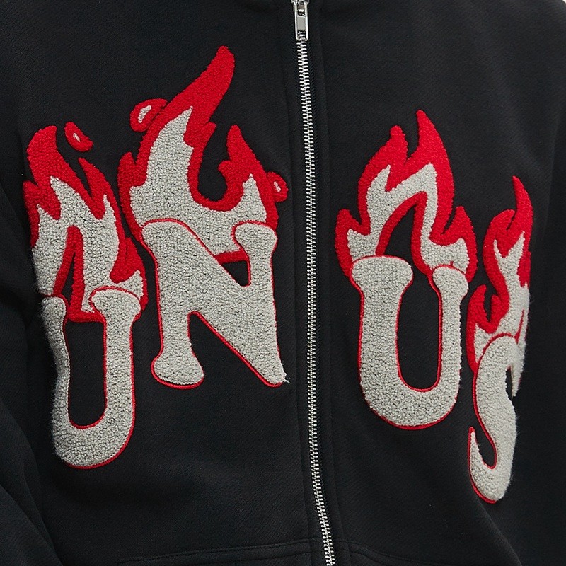 Custom Embroidered Zip Up Hoodies