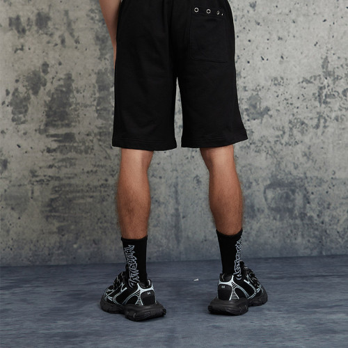 Custom Vintage Embroidery Shorts | Skull Print | 250G 100% Cotton Fabric | OEM/ODM