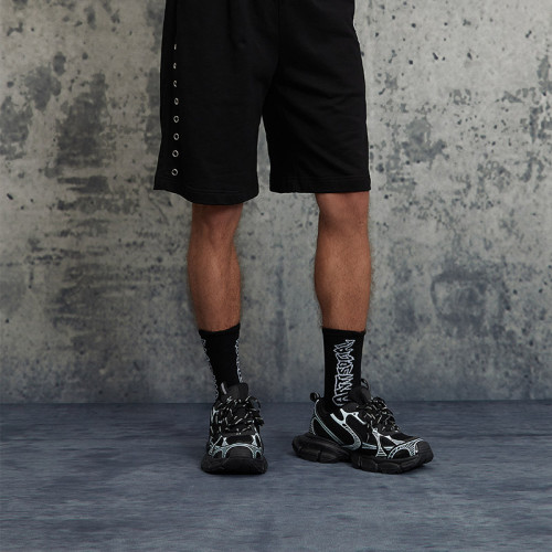 Custom Vintage Embroidery Shorts | Skull Print | 250G 100% Cotton Fabric | OEM/ODM
