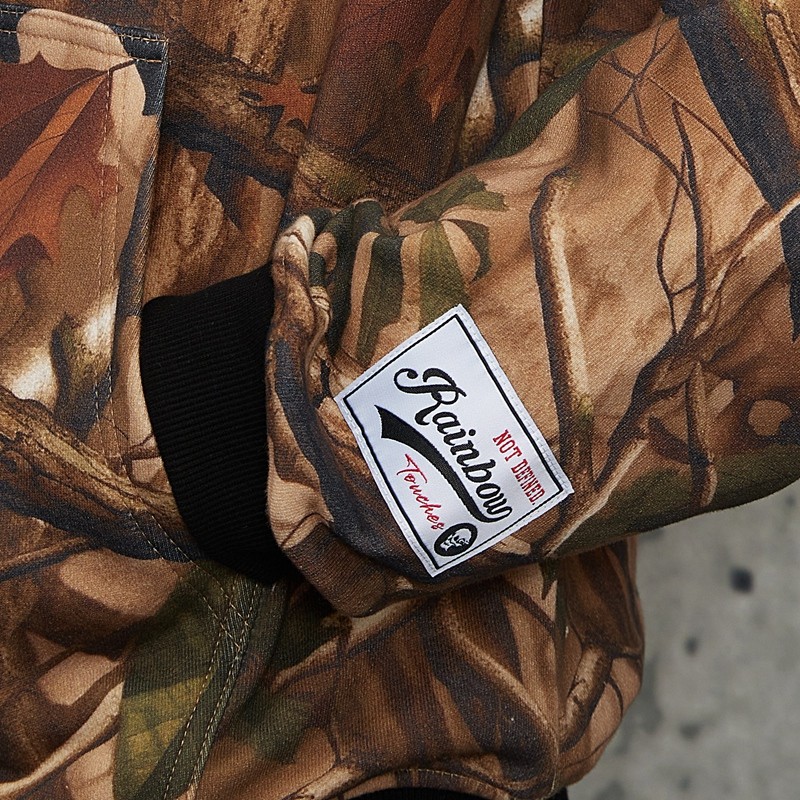 Custom Camouflage Cropped Hoodies & Sweatpants