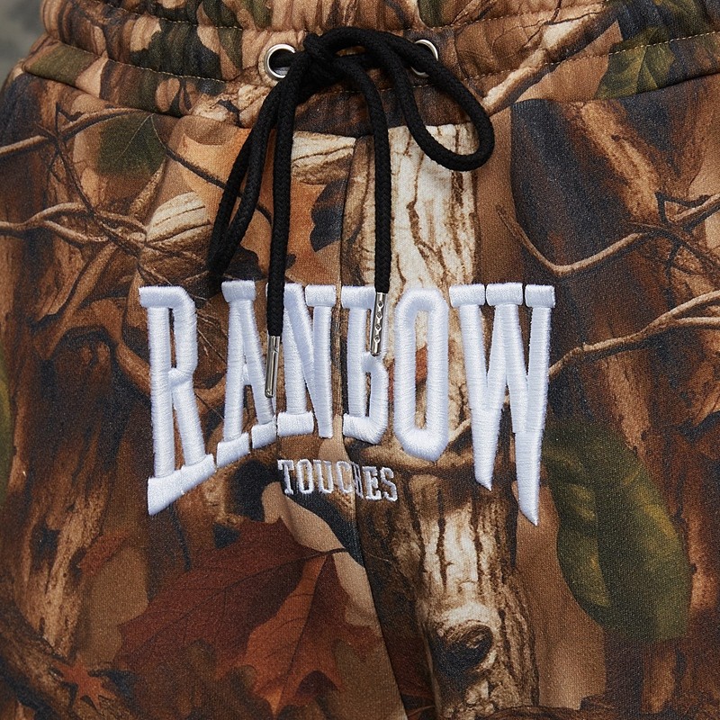 Custom Camouflage Cropped Hoodies & Sweatpants