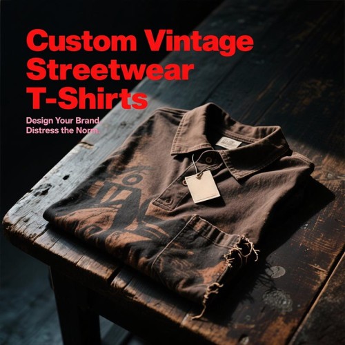 Custom Vintage T-Shirts Guide: How to Create Streetwear with a Retro Edge