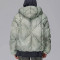 Custom Vintage Thick Puffer Jacket | Pleated Diamond Pattern | Dyed Woven Fabric | OEM/ODM
