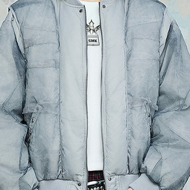 Custom Bomber Puffer Jacket