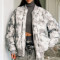 Custom Vintage Bomber Cotton Jacket | Camouflage Print | Camouflage Woven Fabric | OEM/ODM