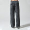 Custom Vintage Washed Jeans | Letter Printed | 100% Cotton Denim Fabric | OEM/ODM