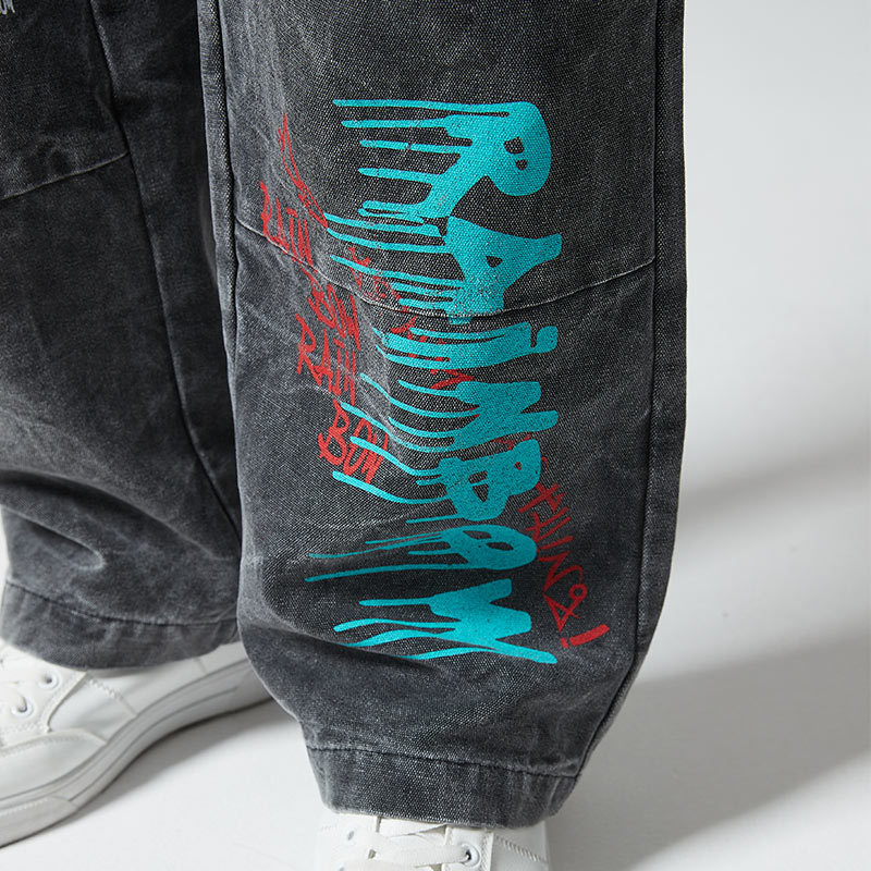 Custom Vintage Washed Jeans