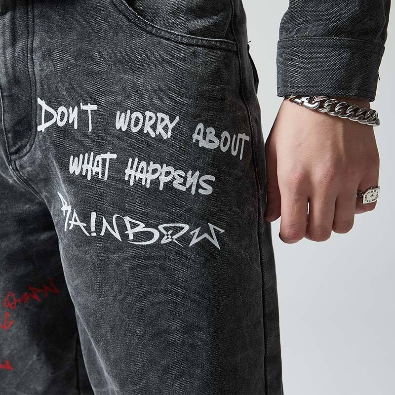 Custom Vintage Washed Jeans