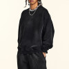 Custom Vintage Oversized Fleece Hoodie | Color Gradient Effect | Blended Fleece Fabric | OEM/ODM