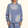 Custom Vintage Oversized Fleece Hoodie | Color Gradient Effect | Blended Fleece Fabric | OEM/ODM