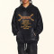 Custom Vintage Washed Oversized Hoodie | Sun Dried & DTG Print | 370G Knit Fabric | OEM/ODM