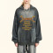 Custom Vintage Washed Oversized Hoodie | Sun Dried & DTG Print | 370G Knit Fabric | OEM/ODM
