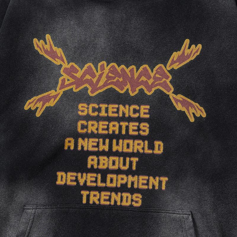 Custom Washed Vintage Printed Hoodies