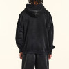Custom Vintage Thick Oversized Hoodie | Sun Dried & DTG Print | 332G Knit Fabric | OEM/ODM