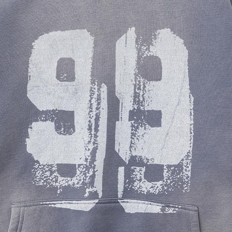 Custom Vintage Thick Oversized Hoodie
