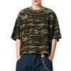 Custom Vintage Boxy T-shirts | Camouflage T-shirt | 270GSM 100% Cotton Knit Fabric | OEM/ODM