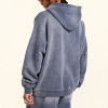 Custom Vintage Oversized Fleece Hoodie | Washed & DTG & Freehand Graffiti | 332G Fleece Fabric | OEM/ODM