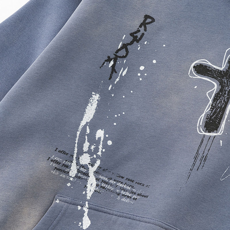 Custom Oversized Fleece Hoodie