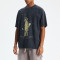 Custom Vintage Oversized Graphic T-shirts | Statue of Liberty Print | 250G 100% Cotton Fabric | OEM/DOM