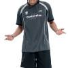 Custom Oversized Fit Mesh T-shirt | Jersey T-shirt | Patchwork & Screen Printing | OEM/ODM