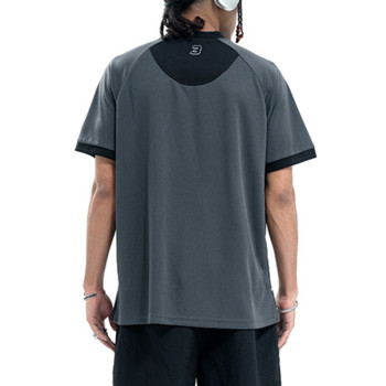 Custom Oversized Fit Mesh T-shirt | Jersey T-shirt | Patchwork & Screen Printing | OEM/ODM