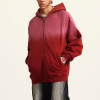 Custom Fleece Full Zip Hoodies | Sun Faded | 370g Fleece Fabric | OEM/ODM