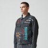 Custom Vintage Washed Denim Jacket | Washed & DTG Print | 100% Cotton Denim Fabric | OEM/ODM