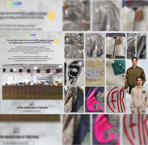 TOUCHES DARK' New - Tech Streetwear Gains Praise, Secures Large Orders and Rushes Production