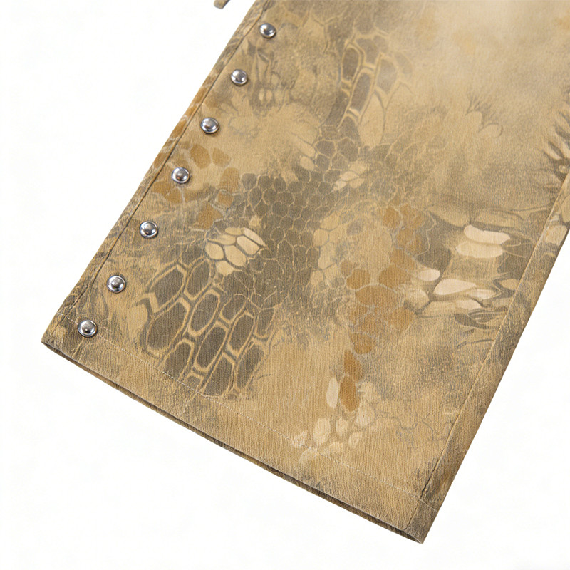 Custom Towel & Applique Embroidery Cargo Pants